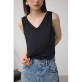 BLK | 2WAYリブタンクトップ | AZUL BY MOUSSY