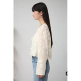 メッシュパターンカーディガン | AZUL BY MOUSSY | 詳細画像5