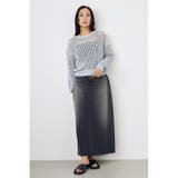 クロップドメッシュニット | AZUL BY MOUSSY | 詳細画像28 