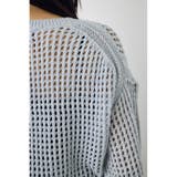 クロップドメッシュニット | AZUL BY MOUSSY | 詳細画像30 