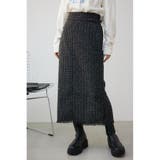 柄BLK5 | ツイードタイトスカート | AZUL BY MOUSSY