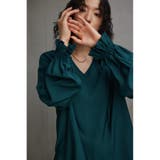 スキッパーギャザーブラウス | AZUL BY MOUSSY | 詳細画像19