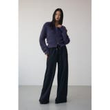 切り替えデザインスウェットワイドパンツ | AZUL BY MOUSSY | 詳細画像4 