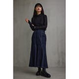 シアーリブハイネックトップス | AZUL BY MOUSSY | 詳細画像14 