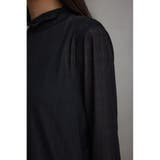 シアーリブハイネックトップス | AZUL BY MOUSSY | 詳細画像19 