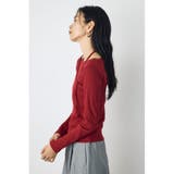 アシンメトリーフェイクレイヤードトップス | AZUL BY MOUSSY | 詳細画像17