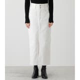 HIGH WAIST SLIT DENIM SK ２ | AZUL BY MOUSSY | 詳細画像5 