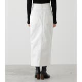 HIGH WAIST SLIT DENIM SK ２ | AZUL BY MOUSSY | 詳細画像7 