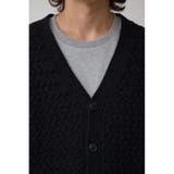 バスケット編みマットモールカーディガン | AZUL BY MOUSSY | 詳細画像19 