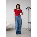 コンビネーション2WAYフリルトップス | AZUL BY MOUSSY | 詳細画像26 