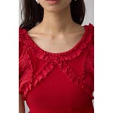 コンビネーション2WAYフリルトップス | AZUL BY MOUSSY | 詳細画像30 