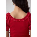 コンビネーション2WAYフリルトップス | AZUL BY MOUSSY | 詳細画像31 