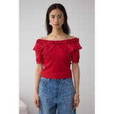 コンビネーション2WAYフリルトップス | AZUL BY MOUSSY | 詳細画像34 