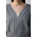 フロントZIPウラケカーディガン | AZUL BY MOUSSY | 詳細画像18