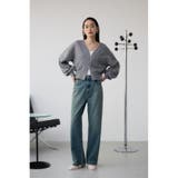 フロントZIPウラケカーディガン | AZUL BY MOUSSY | 詳細画像14