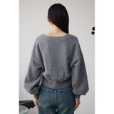 フロントZIPウラケカーディガン | AZUL BY MOUSSY | 詳細画像17