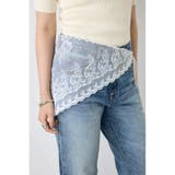 レーストライアングルスカーフ | AZUL BY MOUSSY | 詳細画像1 