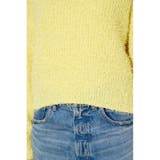 カールヤーンクルーネックニット | AZUL BY MOUSSY | 詳細画像24 