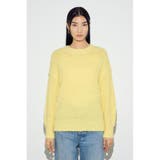 カールヤーンクルーネックニット | AZUL BY MOUSSY | 詳細画像25 