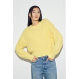 カールヤーンクルーネックニット | AZUL BY MOUSSY | 詳細画像15 