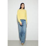 カールヤーンクルーネックニット | AZUL BY MOUSSY | 詳細画像17 