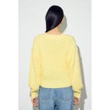 カールヤーンクルーネックニット | AZUL BY MOUSSY | 詳細画像20 