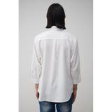 ソフトジョーゼット7分袖シャツ | AZUL BY MOUSSY | 詳細画像7