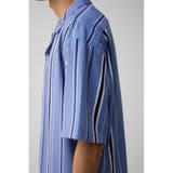 梨地マルチストライプシャツ | AZUL BY MOUSSY | 詳細画像31