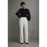 袖シアー袖リブトップス | AZUL BY MOUSSY | 詳細画像14 