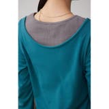 フェイクレイヤードカットロンT | AZUL BY MOUSSY | 詳細画像20 