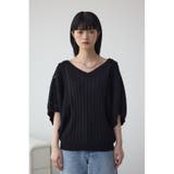 2WAYショルダーボタンニット | AZUL BY MOUSSY | 詳細画像23