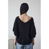 2WAYショルダーボタンニット | AZUL BY MOUSSY | 詳細画像18