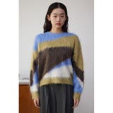 シャギー柄ニット | AZUL BY MOUSSY | 詳細画像24