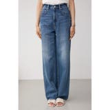 C/T冷感イージーワイドデニム | AZUL BY MOUSSY | 詳細画像5 