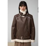 フェイクレザーB3ブルゾン | AZUL BY MOUSSY | 詳細画像18 
