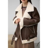 BRN | フェイクレザーB3ブルゾン | AZUL BY MOUSSY