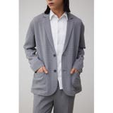 GRY | ワッフルストレッチジャケット | AZUL BY MOUSSY