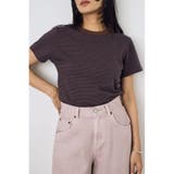 ミニボーダーTシャツ | AZUL BY MOUSSY | 詳細画像11 
