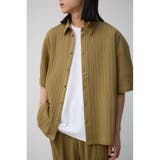 BEG | タック楊柳リラックスシャツ | AZUL BY MOUSSY