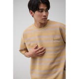 リップルジャガードボーダービッグTEE | AZUL BY MOUSSY | 詳細画像11