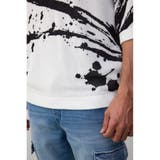 アブストラクトジャガード5分袖ニット | AZUL BY MOUSSY | 詳細画像11
