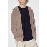 ソフトパイルジップアップフーディー | AZUL BY MOUSSY | 詳細画像32 
