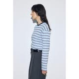 マルチボーダー長袖トップス | AZUL BY MOUSSY | 詳細画像20 