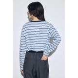 マルチボーダー長袖トップス | AZUL BY MOUSSY | 詳細画像19 