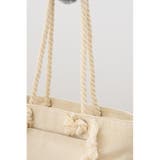 サイドフリンジキャンバストートバッグ | AZUL BY MOUSSY | 詳細画像8
