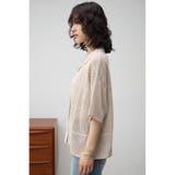 メッシュニット切り替えデザインカーディガン | AZUL BY MOUSSY | 詳細画像5 