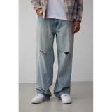 L/BLU1 | AZUL DENIM クラッシュヴィンテージワイド | AZUL BY MOUSSY