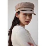 ナローロープマリンキャスケット | AZUL BY MOUSSY | 詳細画像10 