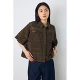 レースハーフスリーブシャツ | AZUL BY MOUSSY | 詳細画像20 
