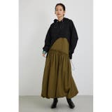 アシンメトリーラウンドフーディー | AZUL BY MOUSSY | 詳細画像3 